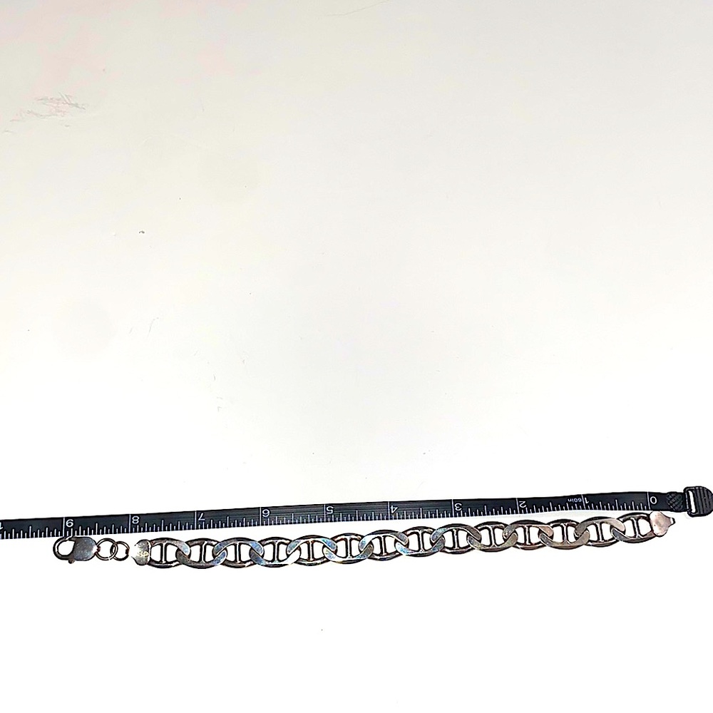 Men’s Italian Sterling Silver Link Bracelet